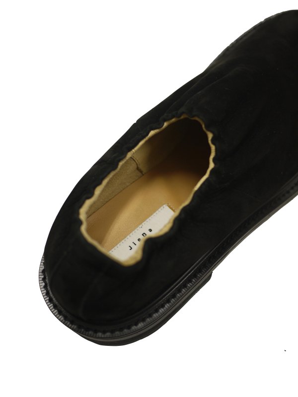 [30%OFF] JieDa　SLIP ON LEATHER SHOES (B/N) - KIKUNOBU WEB STORE