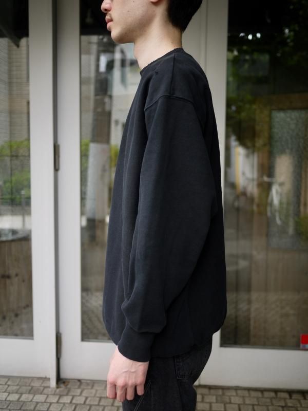 JieDa EX.VINTAGE LOGO SWEAT (BLK) - KIKUNOBU WEB STORE