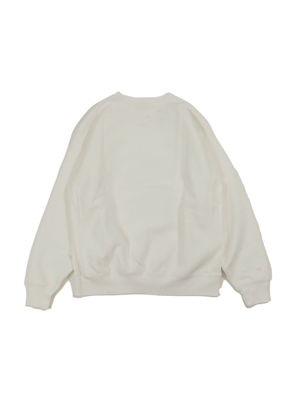 JieDa　Jialien SWEAT (WHT) - KIKUNOBU WEB STORE