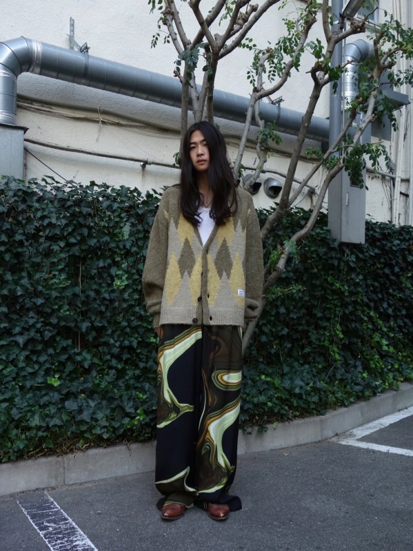 JieDa×elephant TRIBAL fabrics CARDIGAN - カーディガン