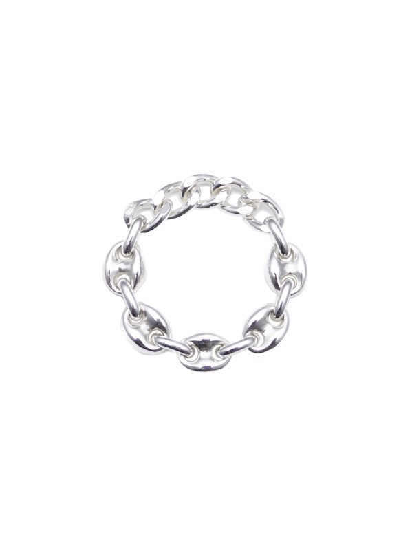 EPHEMERAL switching chain ring (silver 925) - KIKUNOBU WEB STORE