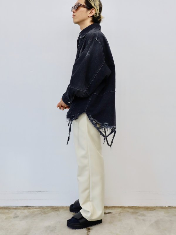 JieDa LOOSE FIT PANTS (S/B) - KIKUNOBU WEB STORE