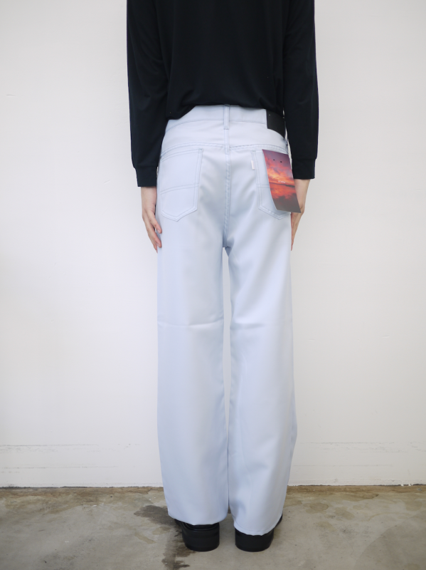 JieDa LOOSE FIT PANTS (SAX) - KIKUNOBU WEB STORE