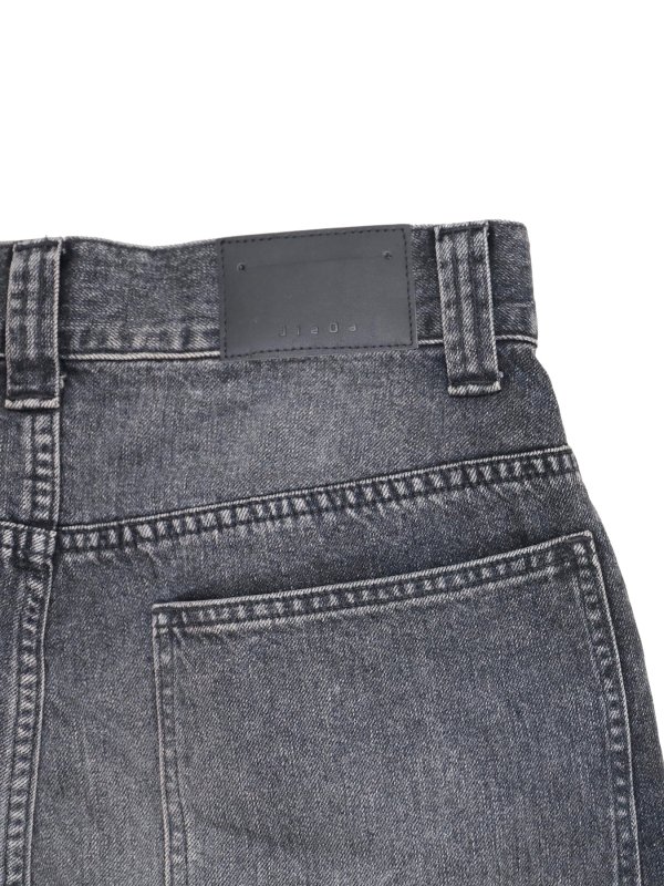 80/20クロス 【レア】DAMAGE ONE TUCK WIDE STRAIGHT DENIM