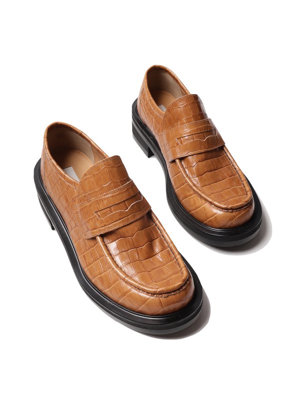 搬入設置サービス付 Jieda LEATHER LOAFERS | chezmoiny.com