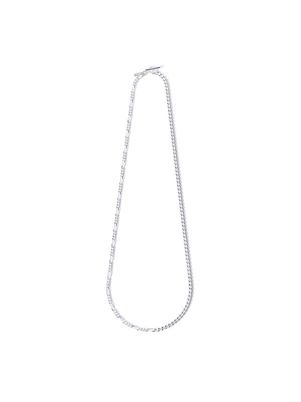 EPHEMERAL　thin switching chain necklace (SIL,48cm)