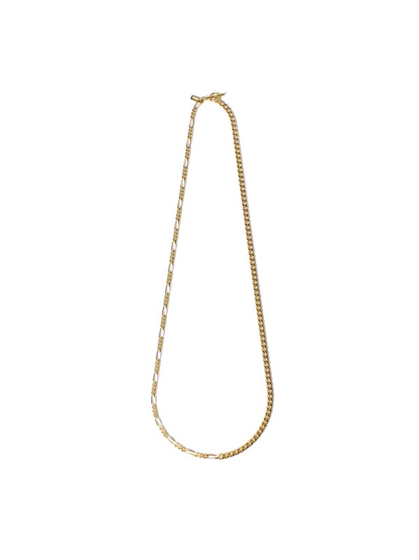 EPHEMERAL　thin switching chain necklace (GOL,48cm)