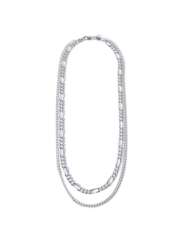 EPHEMERAL　layered chain necklace (silver 925)