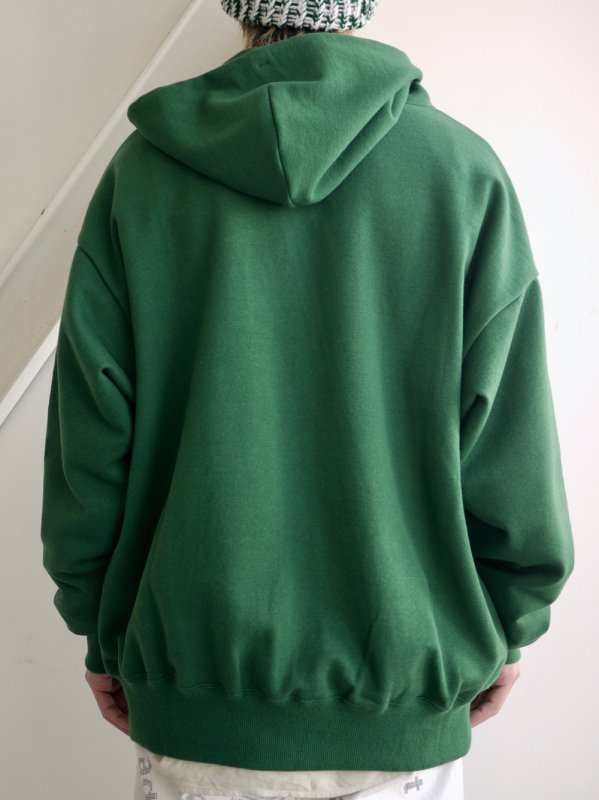 60%OFF] kudos DIAGONAL ZIP UP HOODIE (GRN) - KIKUNOBU WEB STORE