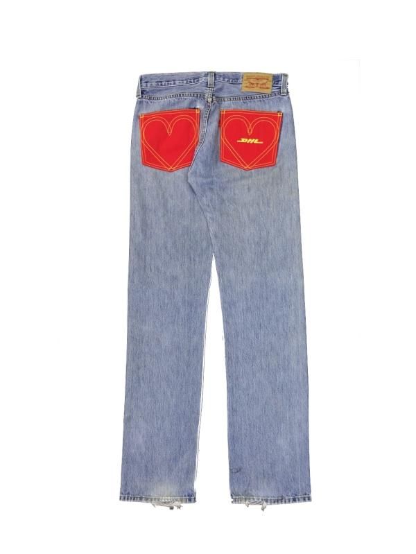 BASICKS  DHLUpcycled uniform / Vintage Levis 501 #S4