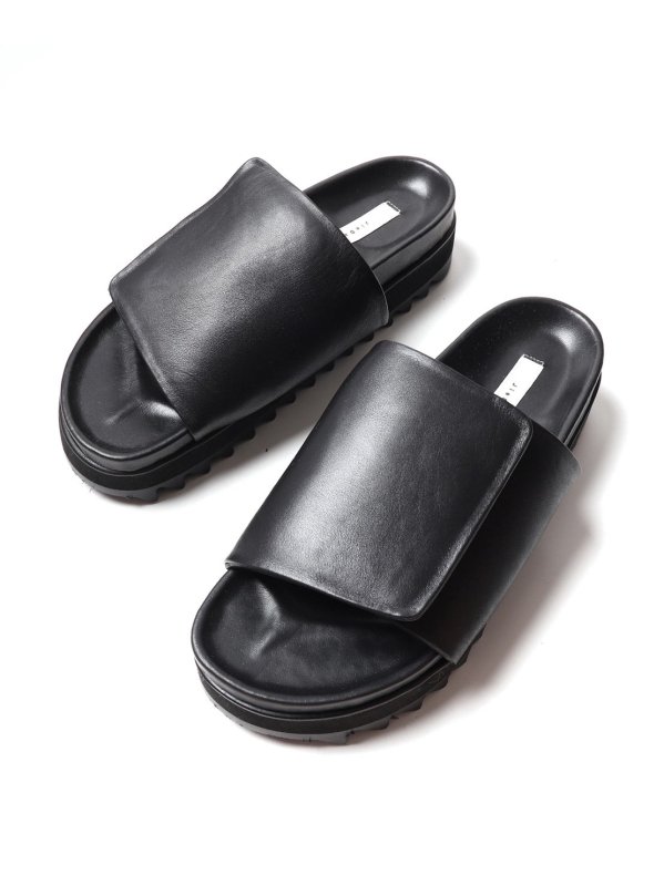 JieDa　LEATHER SANDAL (BLK) - KIKUNOBU WEB STORE