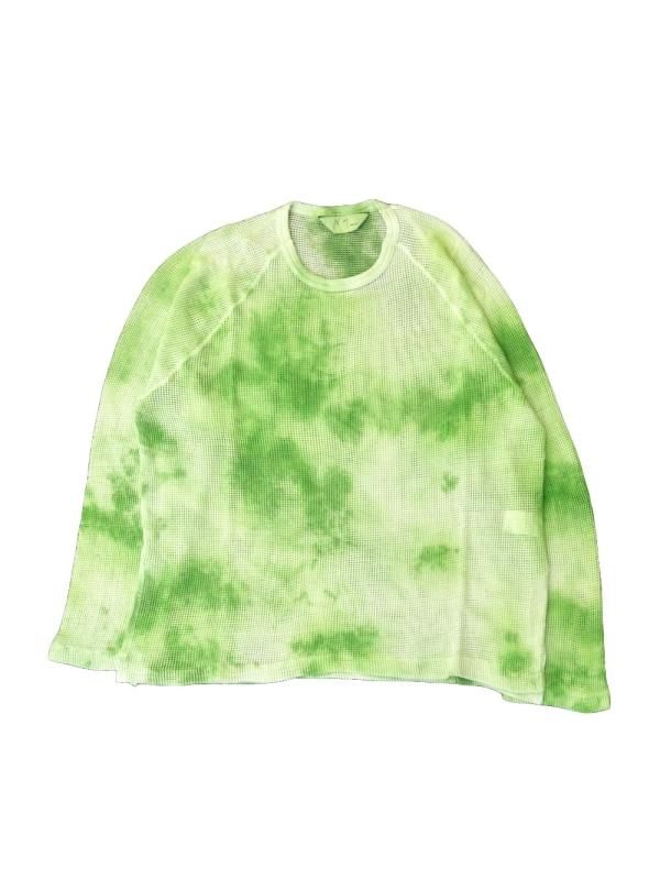 ANCELLMDYED MESH LS T-SHIRT (PIS) 