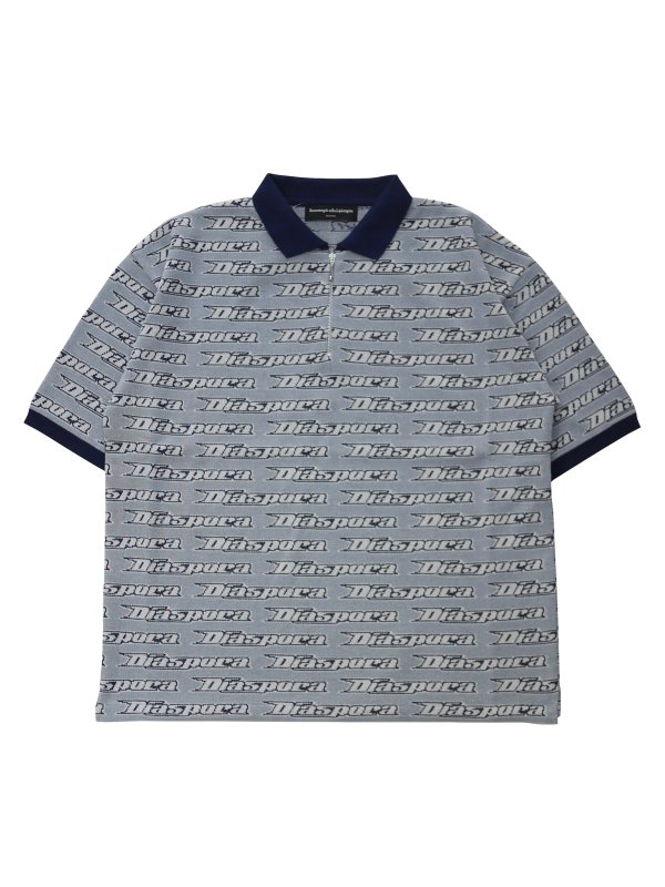 Diaspora skateboards ALL-Over knit Polo-