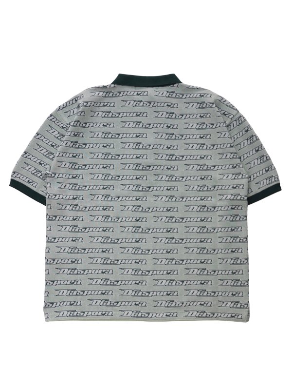 [50%OFF] Diaspora skateboards　All-Over Knit Polo (GRN) - KIKUNOBU WEB STORE