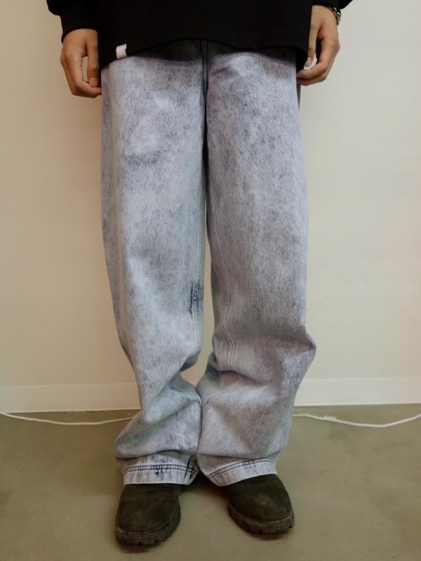 [50%OFF] Louis Gabriel Nouchi　WASHED DENIM ZIPPED PANTS - KIKUNOBU WEB STORE