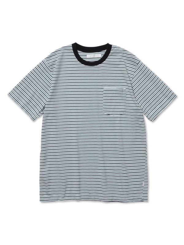 30%OFF] ROTOL TWIST POCKET TEE BORDER (MIN) - KIKUNOBU WEB STORE