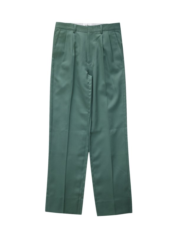 kudos　SIDE SEAM TROUSERS (GRN)
