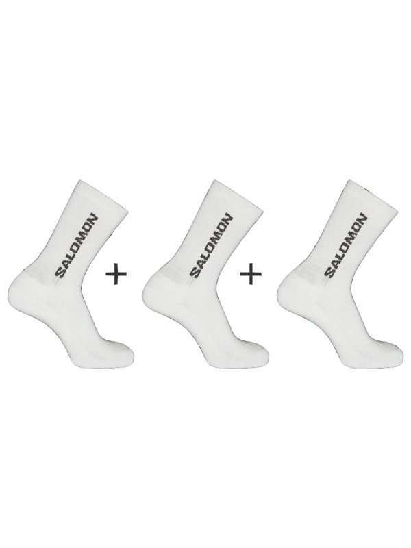 Salomon EVERYDAY CREW 3-PACK (WHT) - KIKUNOBU WEB STORE