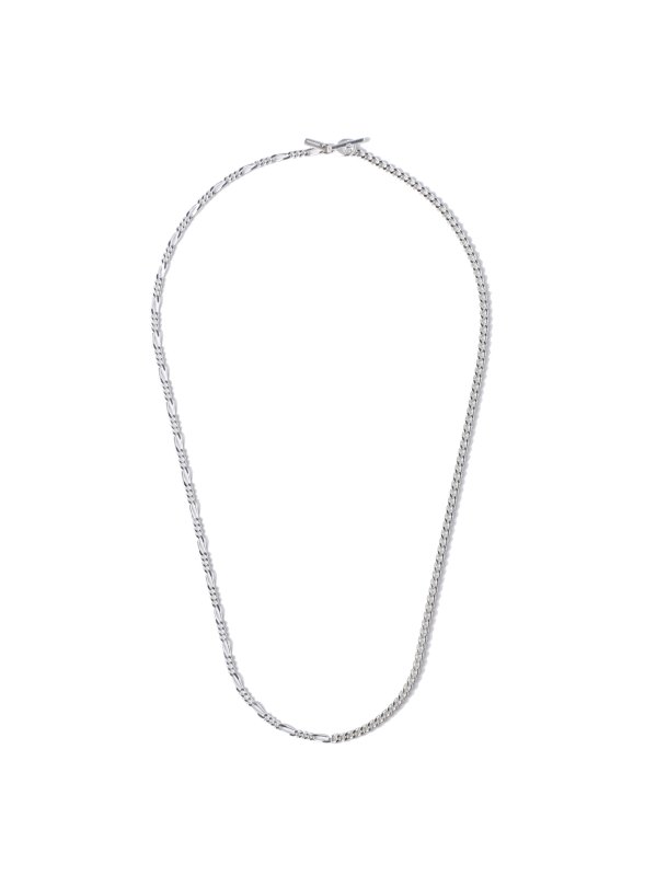 EPHEMERAL　thin switching chain necklace (SIL,55cm)