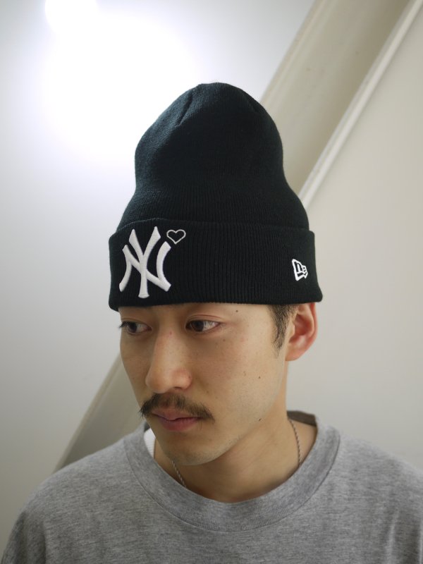 全て国内の正規代理店 BASICKS Yankees Heart Embroidery Cap - 帽子