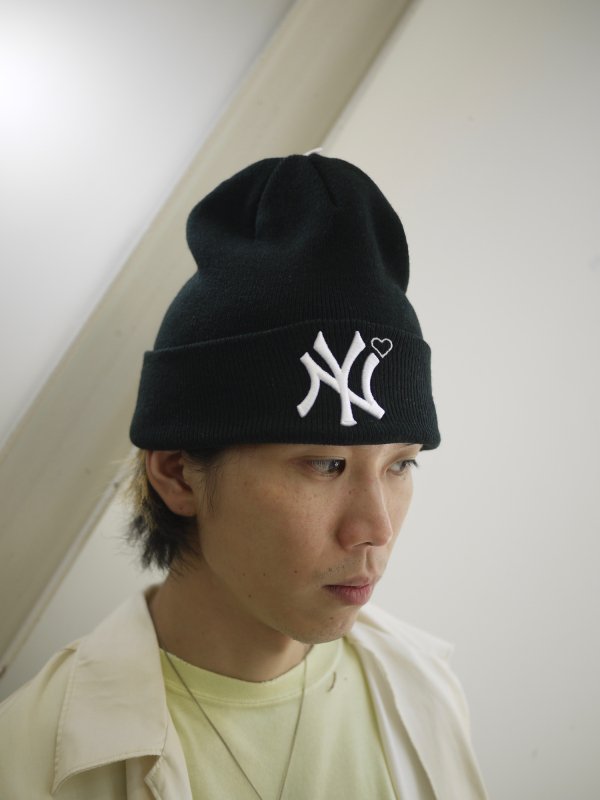 BASICKS ♡ Yankeesニット帽 ♡ ブラック-