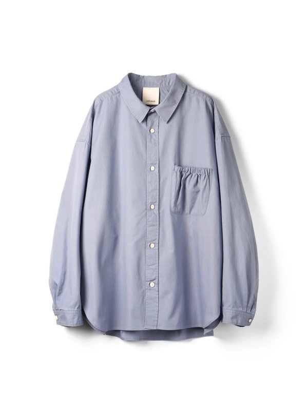 <img class='new_mark_img1' src='https://img.shop-pro.jp/img/new/icons47.gif' style='border:none;display:inline;margin:0px;padding:0px;width:auto;' />refomed　WRIST PATCH WIDE SHIRT 
