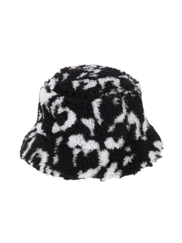 [50%OFF] BASICKSECO Fleece Heart Leapard Bucket Hat
