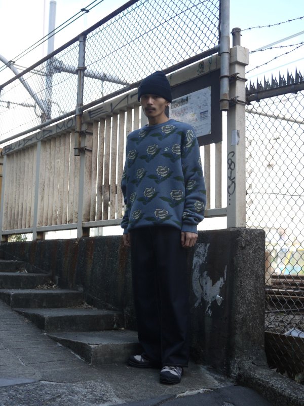 [30%OFF] Diaspora skateboards Todd Sweater (S/B) - KIKUNOBU