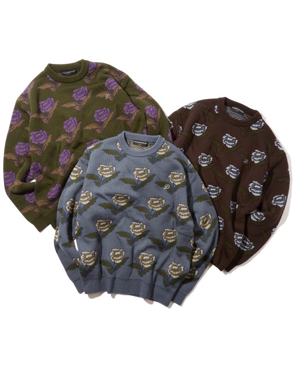 [30%OFF] Diaspora skateboards　Todd Sweater (S/B) - KIKUNOBU WEB STORE