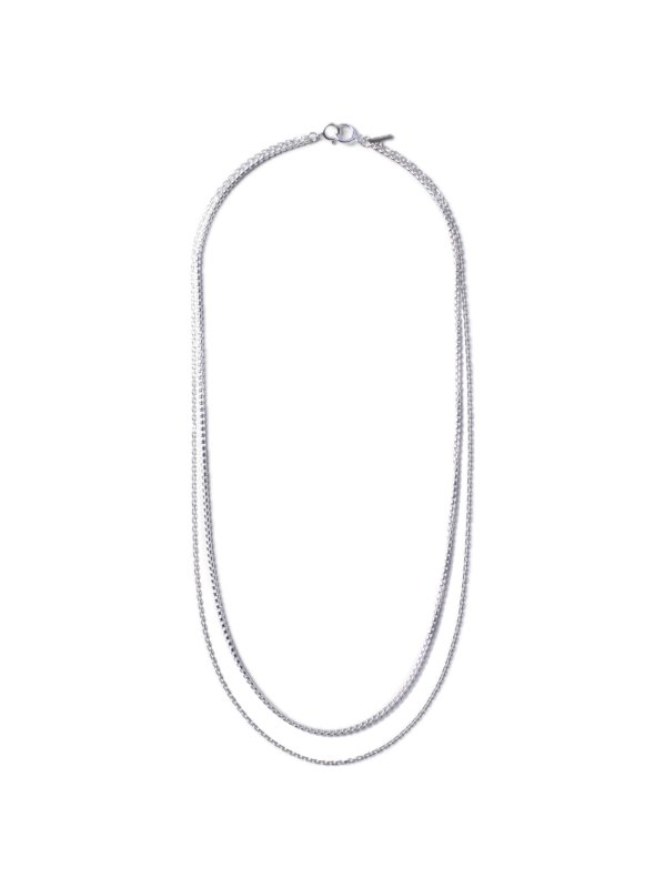EPHEMERAL　venetian layered chain necklace (SIL)