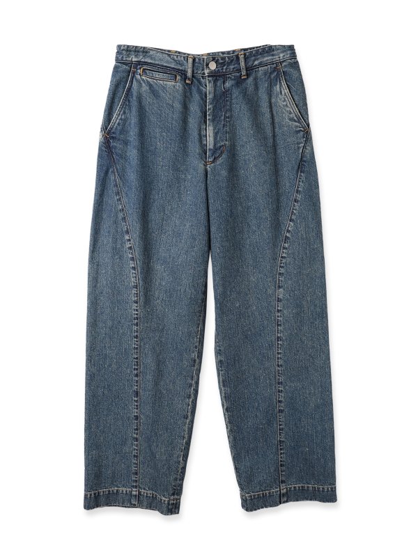 JieDa DRAPING DENIM PANTS (IND) - KIKUNOBU WEB STORE