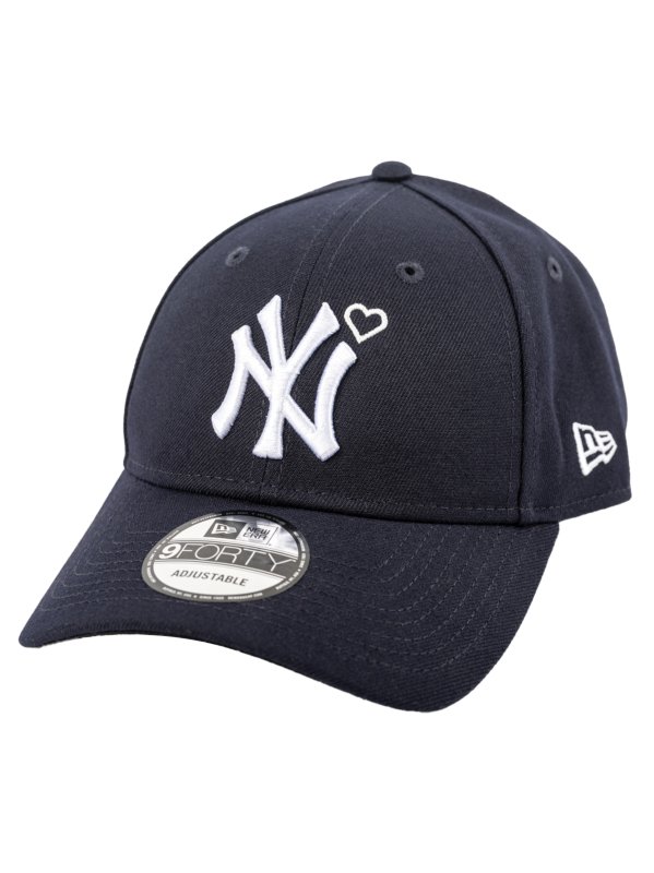 BASICKS 9 FORTY Yankees Heart Embroidery Cap (N/W) - KIKUNOBU WEB 