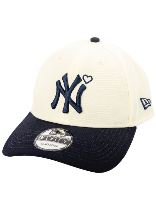 <img class='new_mark_img1' src='https://img.shop-pro.jp/img/new/icons47.gif' style='border:none;display:inline;margin:0px;padding:0px;width:auto;' />BASICKS9 FORTY Yankees Heart Embroidery Cap (W/N)