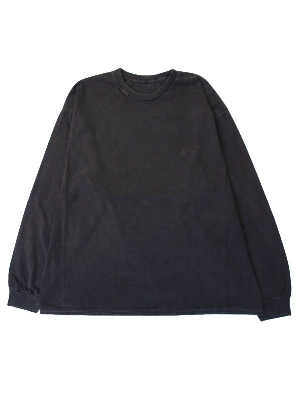 <img class='new_mark_img1' src='https://img.shop-pro.jp/img/new/icons47.gif' style='border:none;display:inline;margin:0px;padding:0px;width:auto;' />ANCELLMEMBROIDERY DYED LS T-SHIRT (F.B)