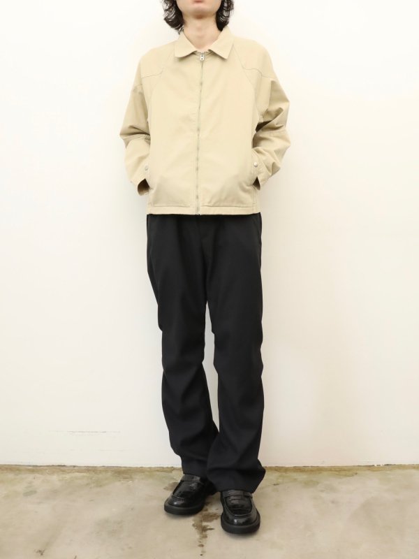 JieDa EASY SLACKS (BLK) - KIKUNOBU WEB STORE