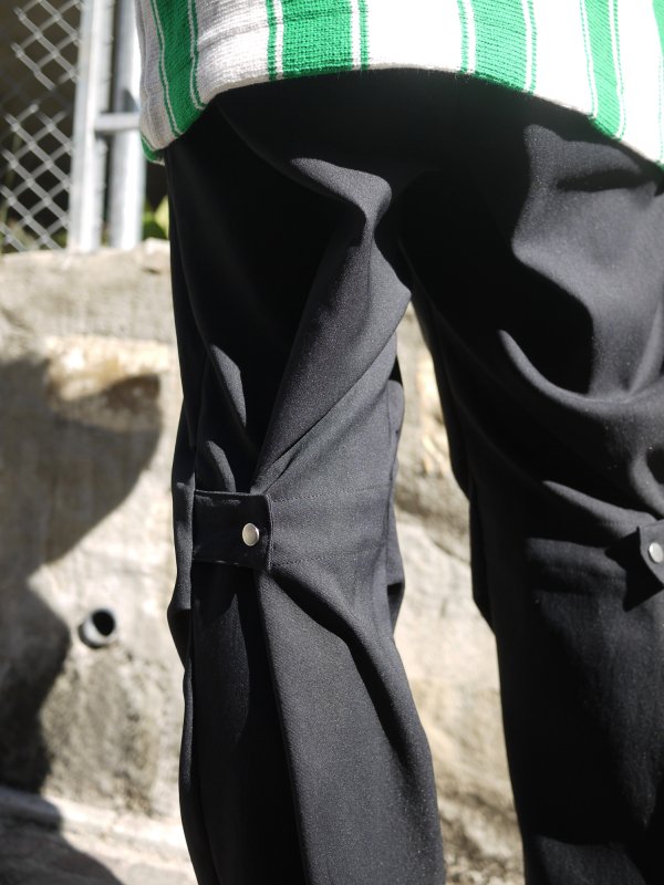 JieDa EASY SLACKS (BLK) - KIKUNOBU WEB STORE