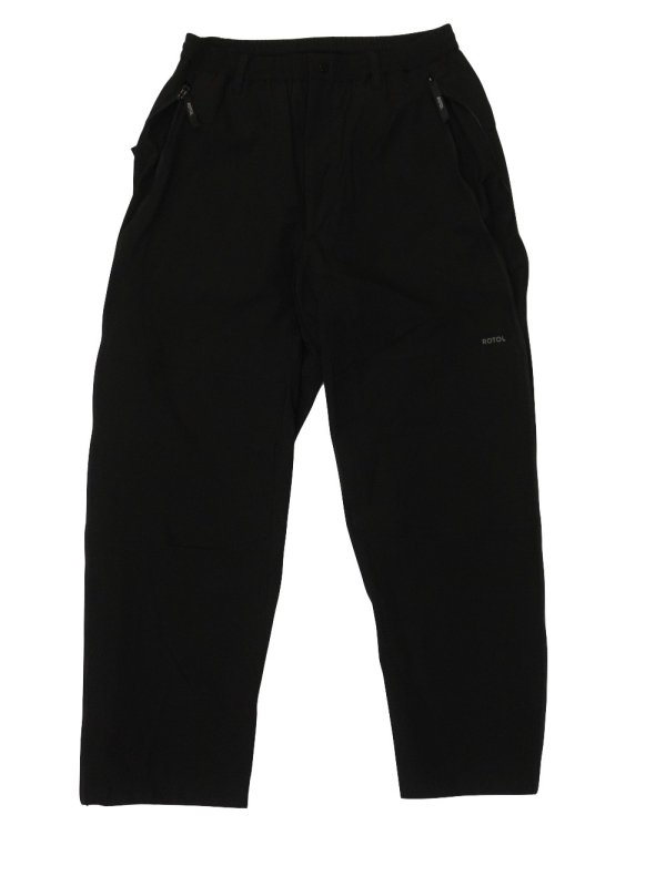 ROTOL TWIST ZIP TECH TRACK PANTS (BLK) - KIKUNOBU WEB STORE