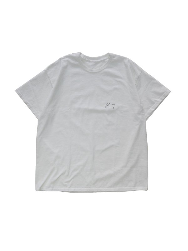ANCELLMEMBROIDERY T-SHIRT (WHT)