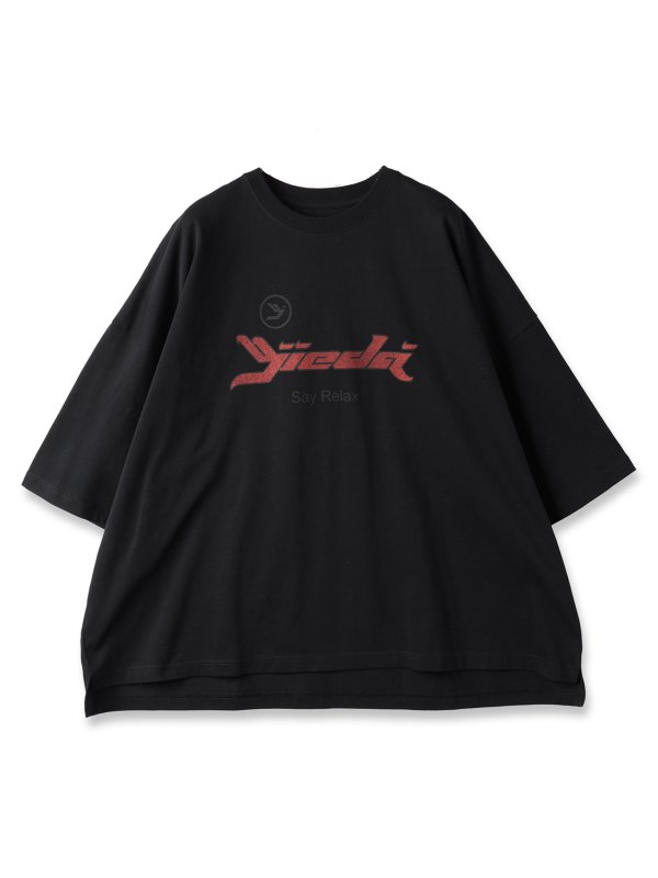 JieDaDebut OVER SIZE TEE (BLK)