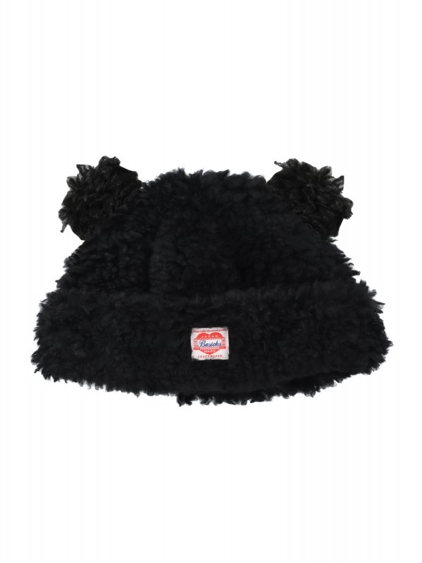 BASICKS Bear Beanie (BLK) - KIKUNOBU WEB STORE