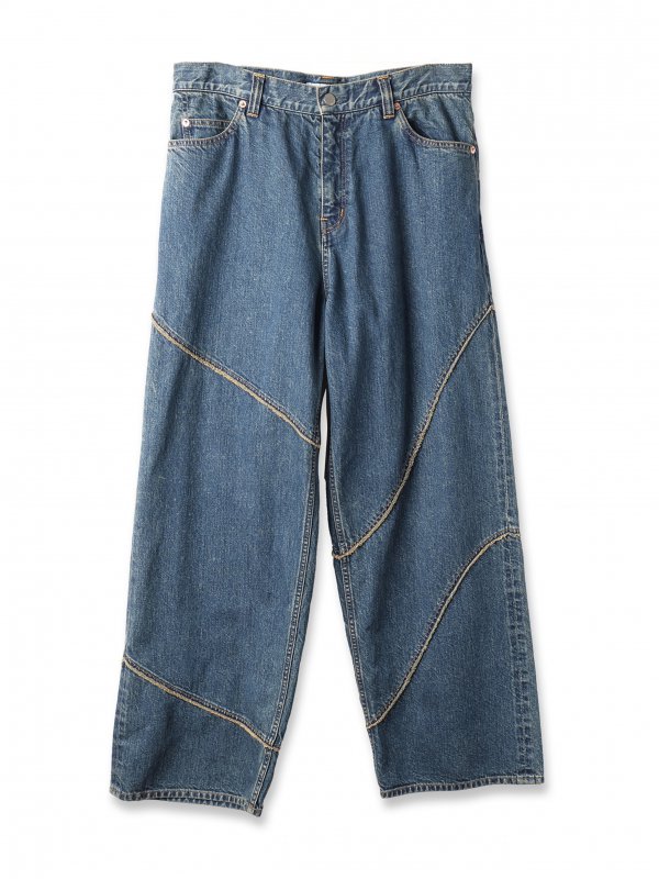 JieDa DISTORTED DENIM PANTS (IND) - KIKUNOBU WEB STORE