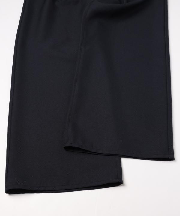 JieDa WIDE ONE TUCK STRAIGHT PANTS (NAV) - KIKUNOBU WEB STORE