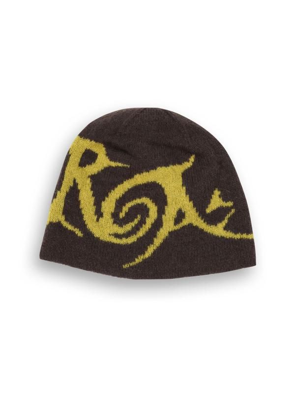 ROA HIKING 24SS LOGO BEANIE ROA Hiking Beanie Logo Brown - Lagune