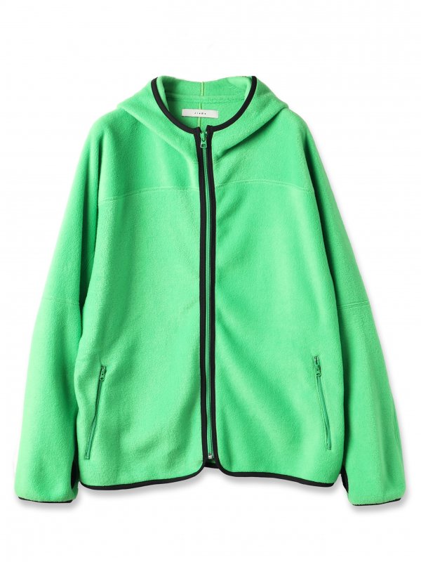 JieDaFLEECE ZIP HOODIE (GRN)