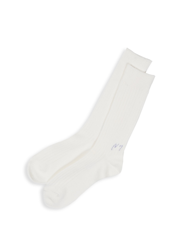 ANCELLM LOOSE SOCKS (WHT)