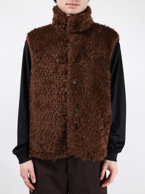 refomed / CASTRO BOA VEST BROWN