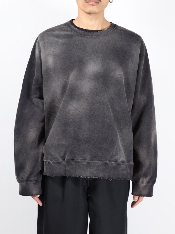 ANCELLMUNEVENNESS SWEAT SHIRT (BLK)