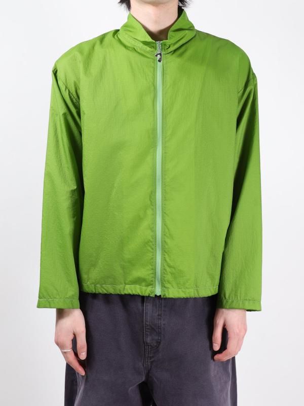 JIEDANYLON STAND ZIP SHIRT (GRN)