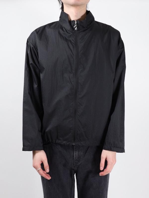 JIEDANYLON STAND ZIP SHIRT (BLK)