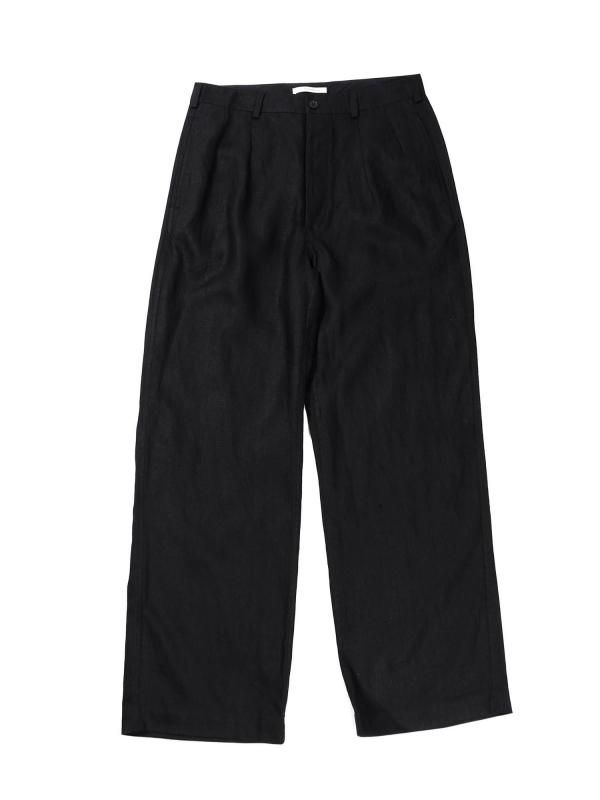 SUNFLOWERPLEATED LINEN PANT